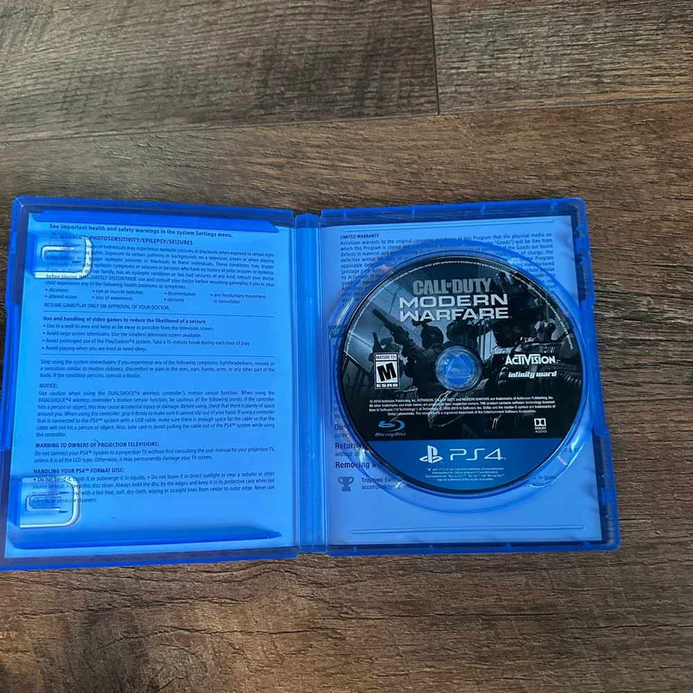 Activision Call of Duty Modern Warfare PS4 Video Game